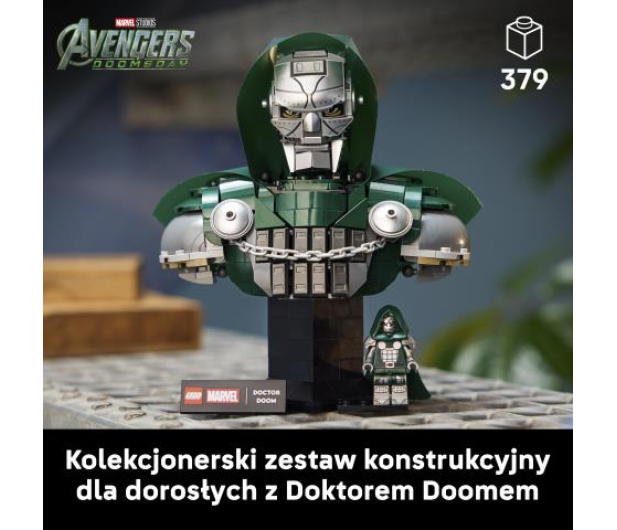 LEGO Marvel 76345 Popiersie Doktora Dooma - 1577951 - zdjęcie 5